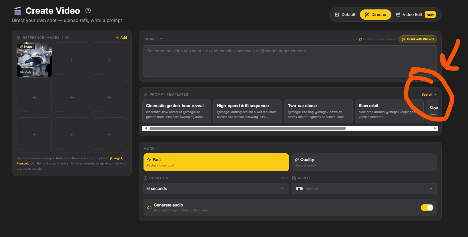 Step 5 – Bring It into Director Video Mode